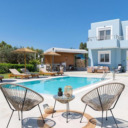 Ethria Pool Villa With Heated Jacuzzi Afantou Exteriör bild